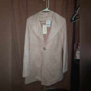 Solitaire Ivory Women's Trench Coat